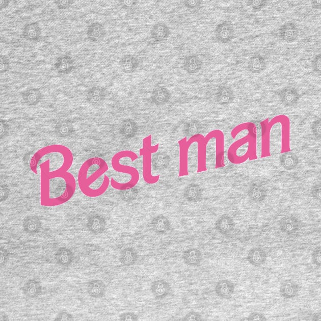 Best Man Barbie logo by byb